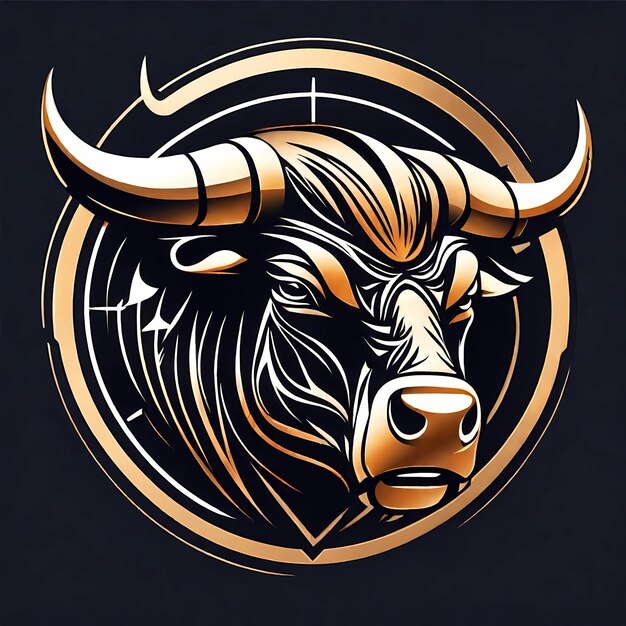 Vector Bull Illustration