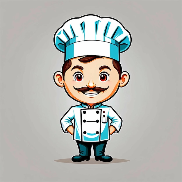 Vector chef karakterontwerp