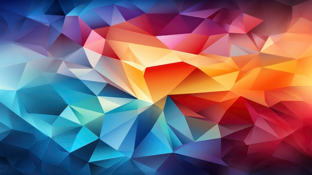 Vector Colored Low Poly Background Shot With A Hass F20B2C Background Generative Ai