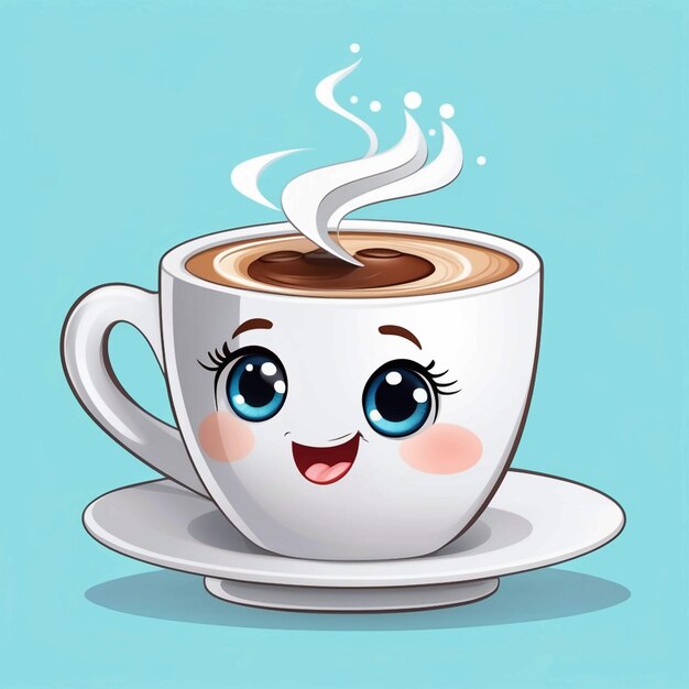 vector cute coffee