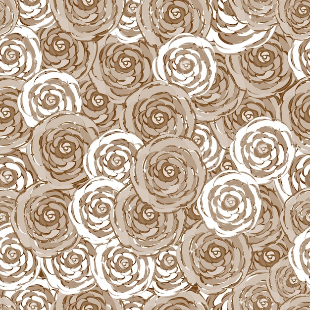 Vector decorative seamless pattern