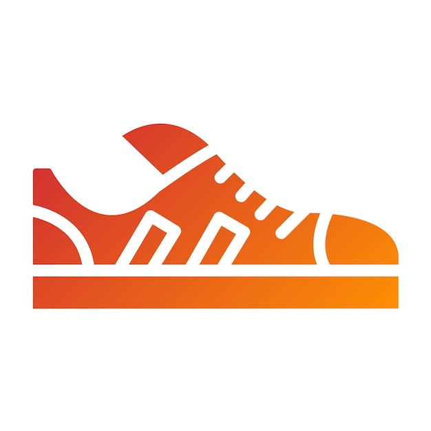 Vector Design Casual Shoes Icon Style