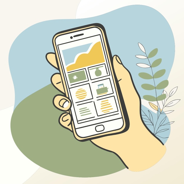Vector dier silhouet illustratie ontwerp