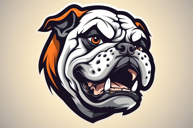 Photo vector dog logo