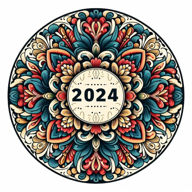 vector Floral design for 2024