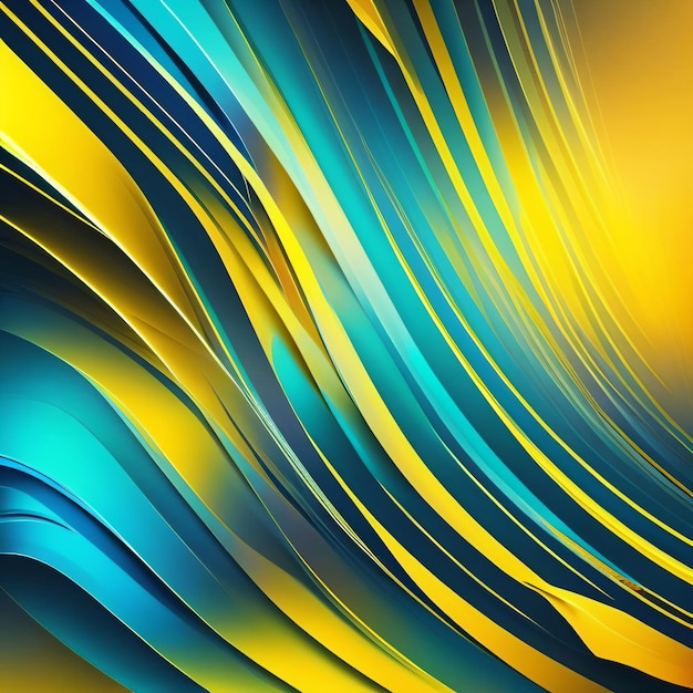 vector gele en blauwe abstracte achtergrond 5