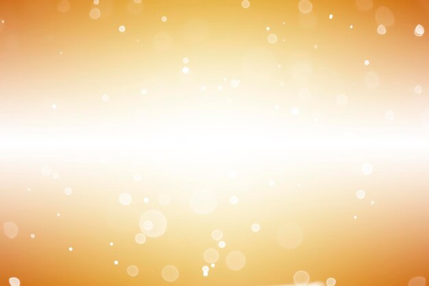 Vector Gouden abstracte bokehachtergrond met Gouden oranje bokeh-lichteffect
