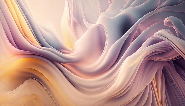 vector gradient abstract wave background Ai