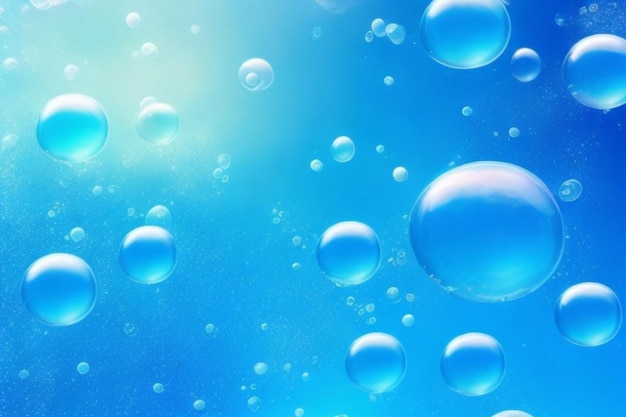 Photo vector gradient bubble liquid abstract background