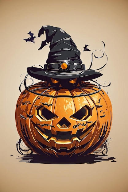 Vector Halloween Pumpkin