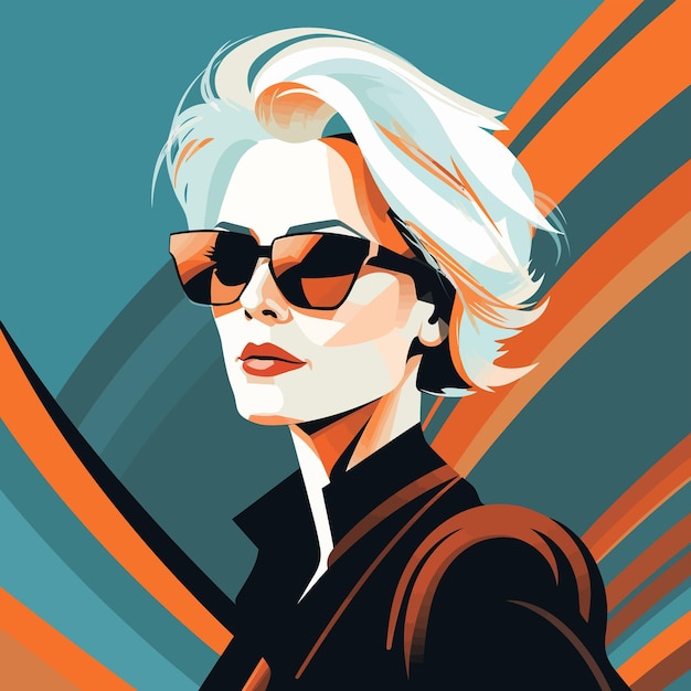 Vector illustration about art of people