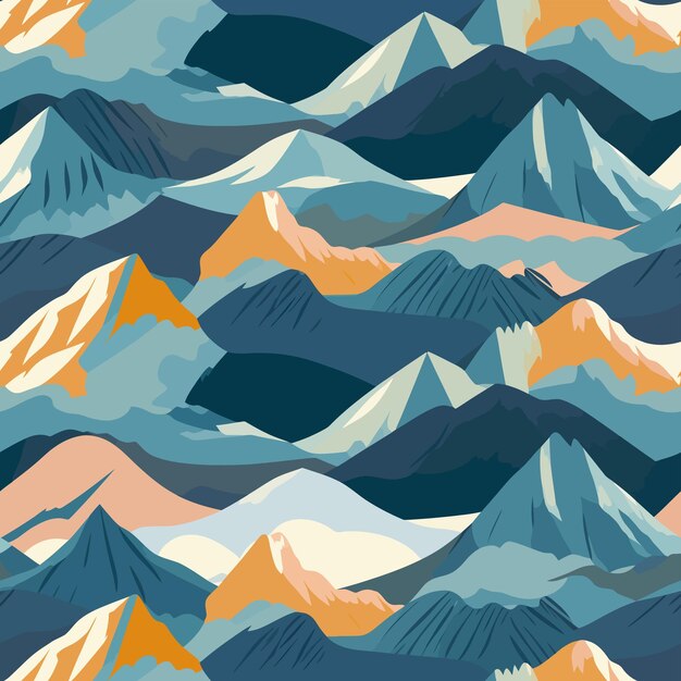 Mountain Pattern Images - Free Download on Freepik