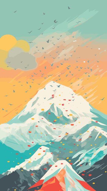 Vector illustration about background art
