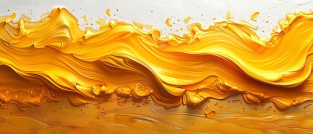 Векторная иллюстрация абстрактного искусства с золотыми текстурами Нефть на холсте Штучные штрихи Современное искусство Обои плакаты карты фрески коврики вывески отпечатки