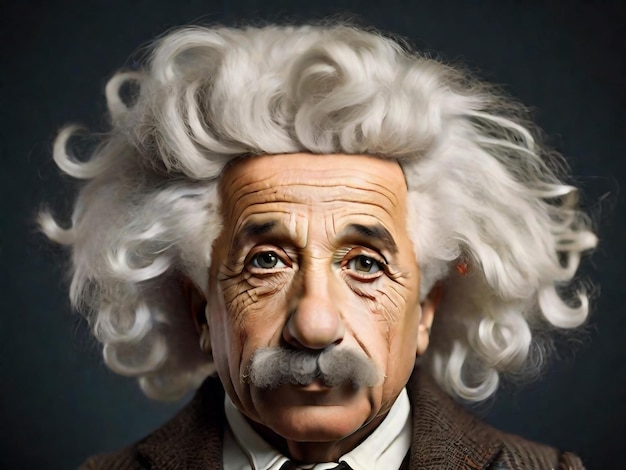 Premium AI Image | Vector Illustration of Albert Einstein