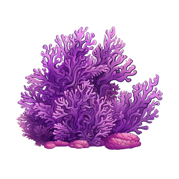 Photo vector illustration of coral reef