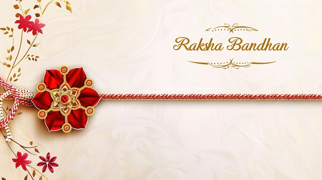 Vector Illustration of Happy Rakhi Festival Greeting Backgroundikkustration
