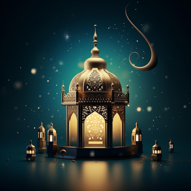 vector illustration for islamic festival eid using