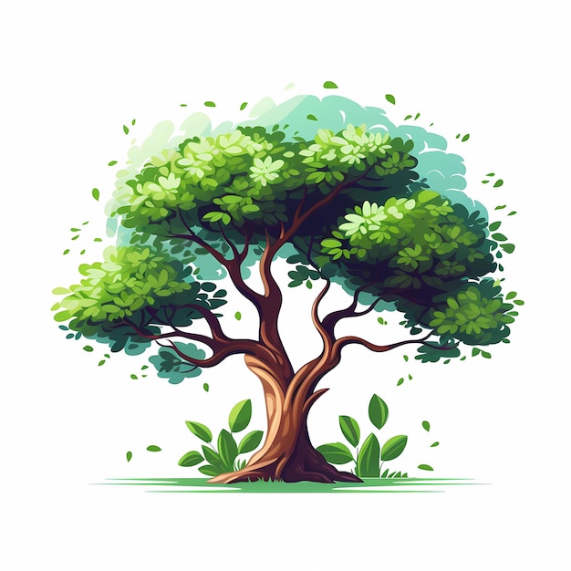 Vector illustration tree