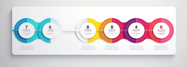 Photo vector infographic label design template with icons and 4 options or steps can be used for process diagram presentations workflow layout banner flow chart info graph