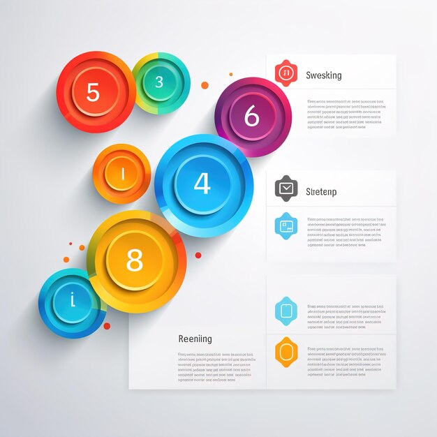 Foto vector infographic label ontwerp sjabloon met pictogrammen en 4 opties of stappen kan worden gebruikt voor proces diagram presentaties workflow lay-out banner flow chart info grafiek