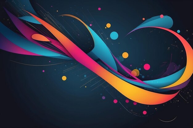 Vector of modern abstract background