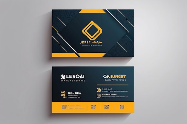 vector modern creative and clean business card template