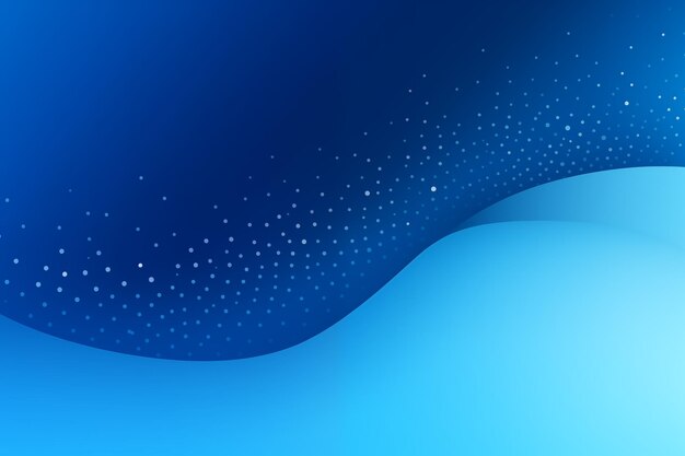 Photo vector modern style gradient blue background decorated with dots generative ai