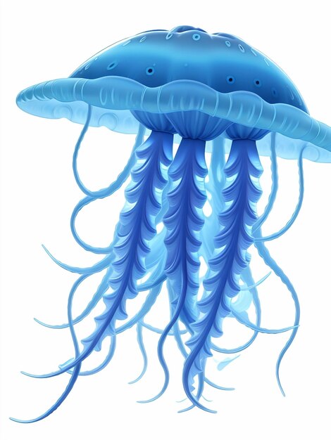 Photo vector ocean jelly fish