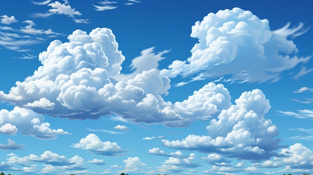 vector_realistic_blue_sky_background