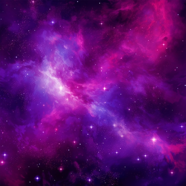 vector realistic galaxy background