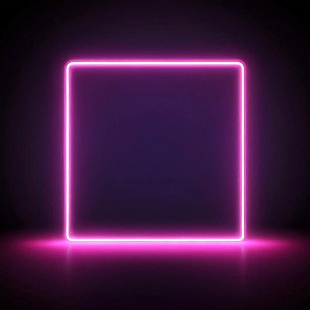 Vector realistic neon lights background