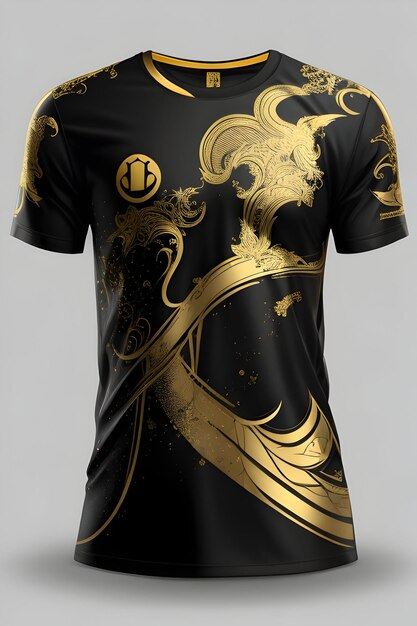 Black Gold Jersey Images - Free Download on Freepik