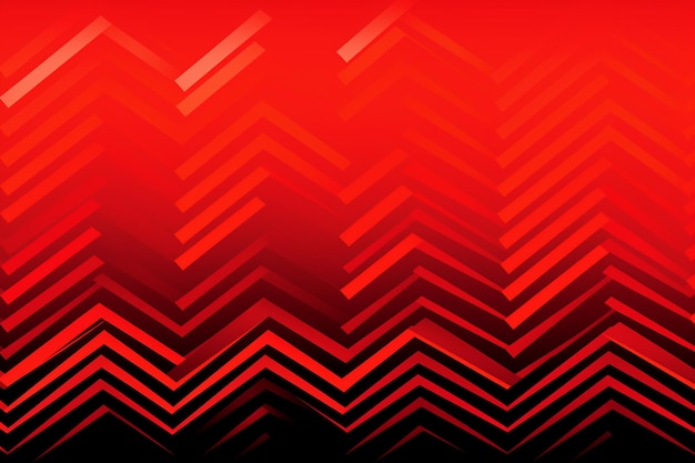 vector red abstract halftone with geometric zigzag line background