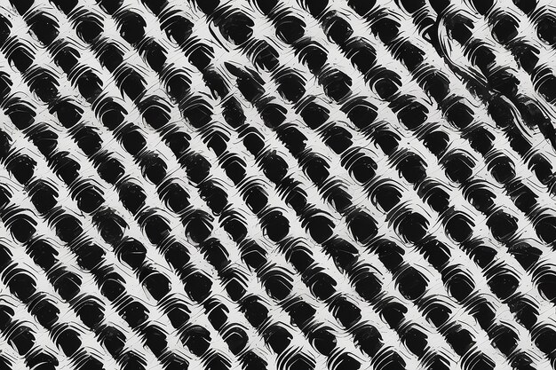 Photo vector seamless black and white halftone lines grid pattern abstract geometric retro background design