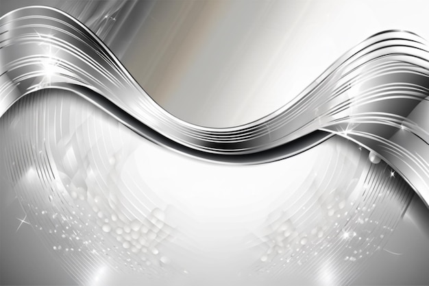 vector silver background