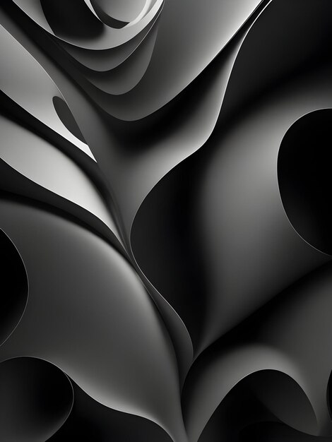 Premium Photo | Vector smooth black background