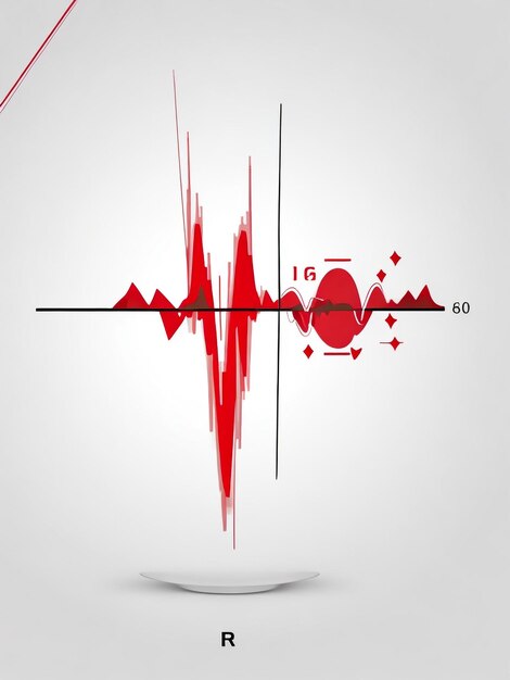 Photo vector sound waves background