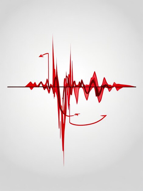 Photo vector sound waves background