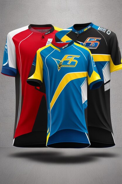 Vector sports jerseys racing jerseys running jerseys