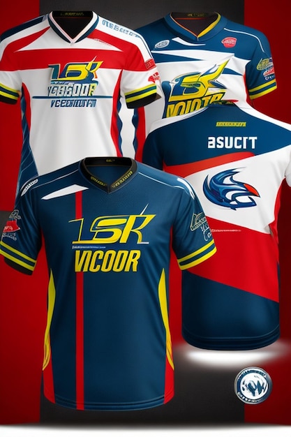 Vector sports jerseys racing jerseys running jerseys