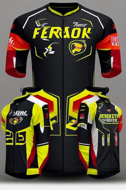 Photo vector sports jerseys racing jerseys running jerseys