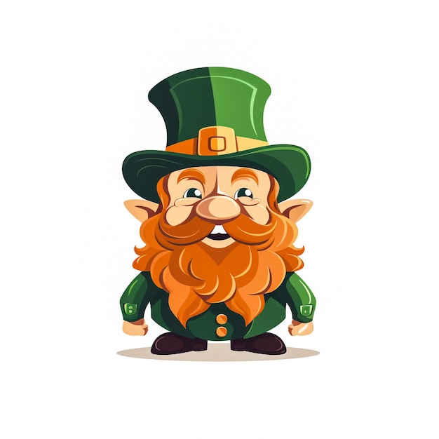 Vector of St Patrick face