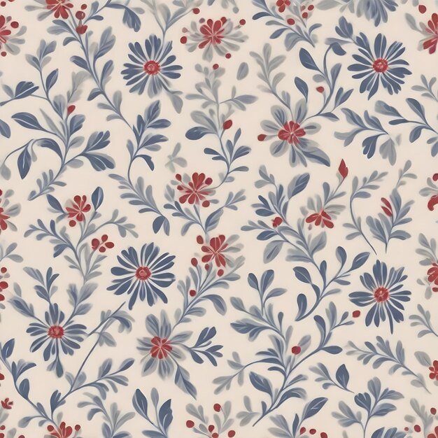 vector style floral flower pattern wallpaper background flowers girlish