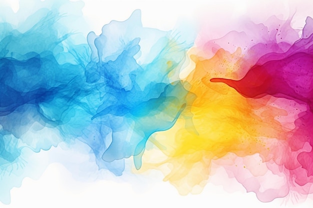 vector watercolor stains abstract background