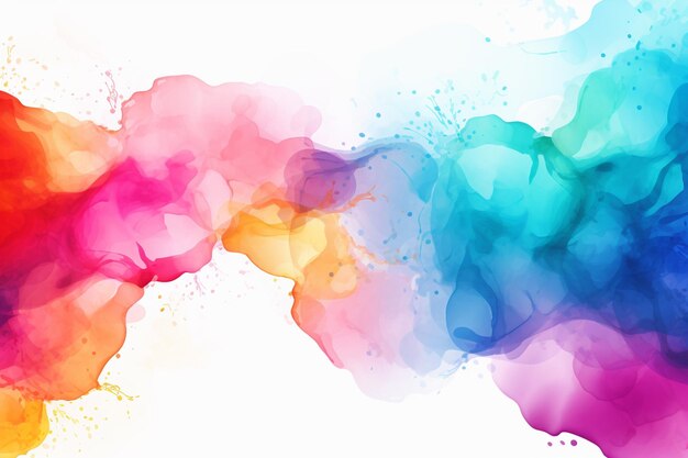 Photo vector watercolor stains abstract background