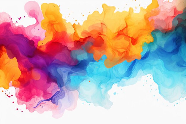 vector watercolor stains abstract background