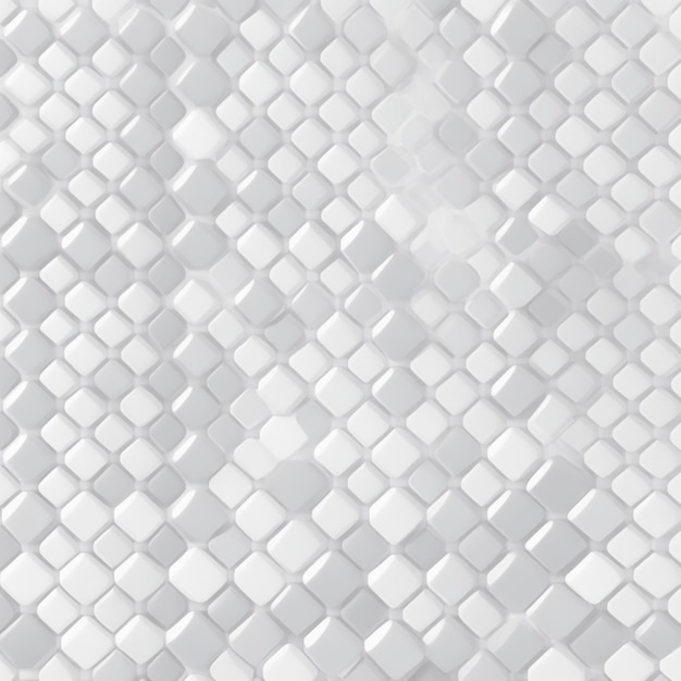 Vector white background with hexagonal pattern design