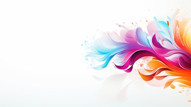 Vector white background