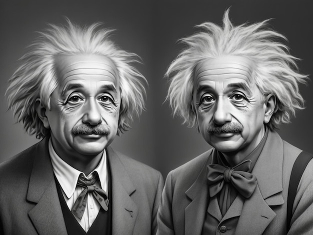 Vectorillustratie van Albert Einstein